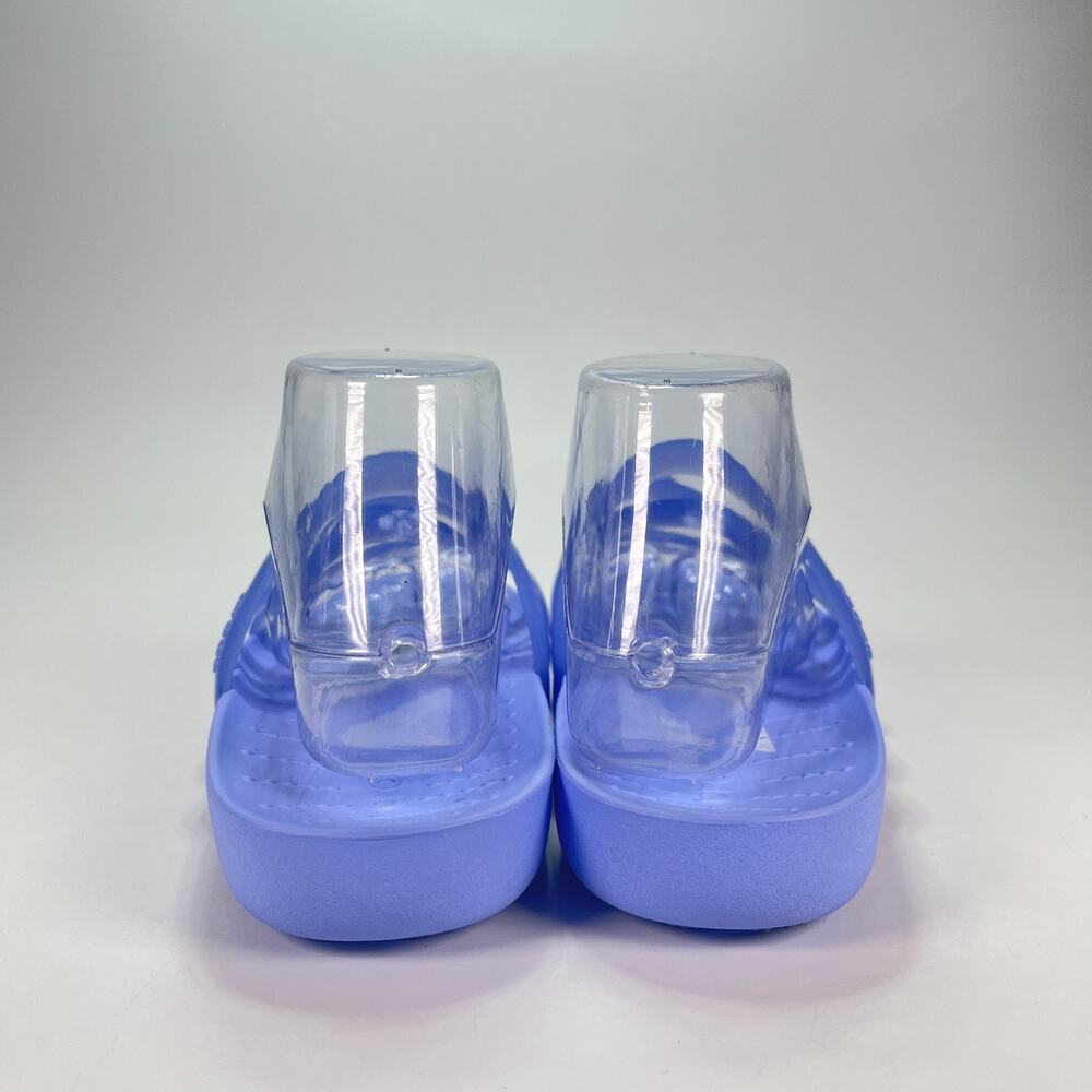 Crocs Splash Glossy Moon Jelly Lightweight Slip On Strappy Sandals Womens Size 8 - Picture 5 of 9